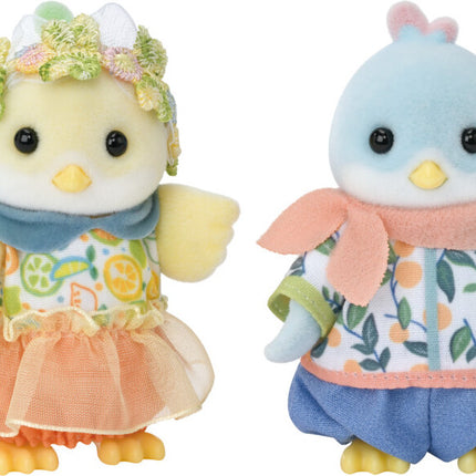 Calico Critters Bl Citrus Bird Family