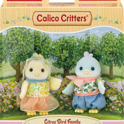 Calico Critters Bl Citrus Bird Family
