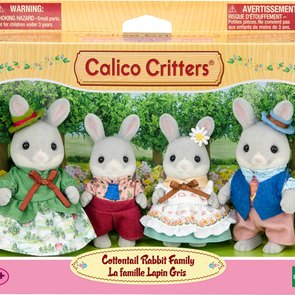Calico Critters Cottontail Rabbit Family 