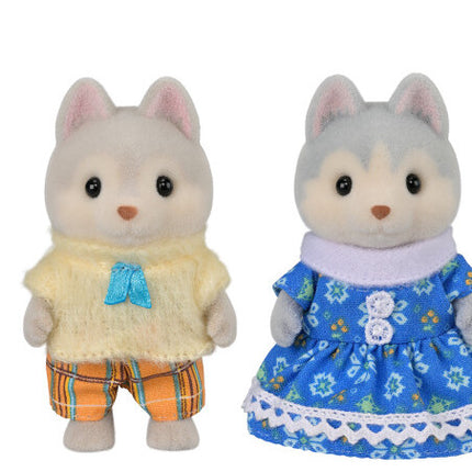 Calico Critters Husky Family