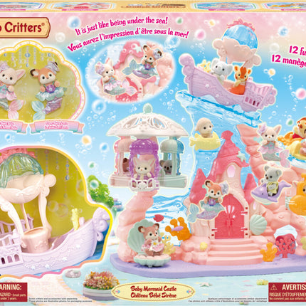Calico Critters Baby Mermaid Castle 