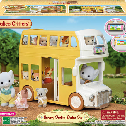 Calico Critters Nursery Double Decker Bus 