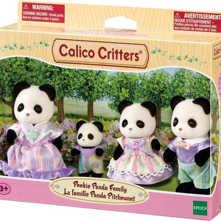Calico Critters Pookie Panda Family