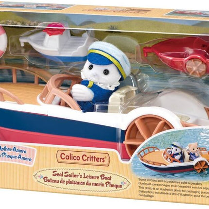 Calico Critters Seal Sailor'S Leisure Boat