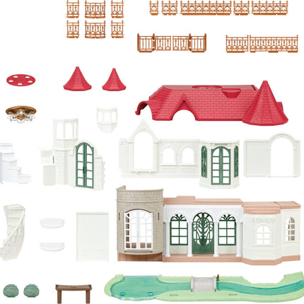 Calico Critters Red Roof Riverside Manor