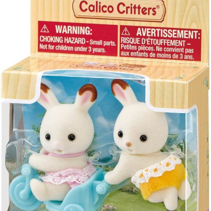 Calico Critters Chocolate Rabbit Twins
