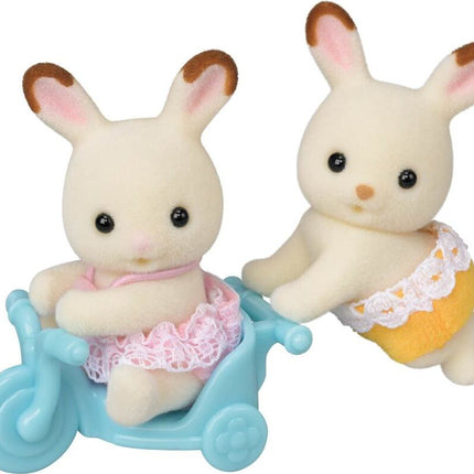 Calico Critters Chocolate Rabbit Twins