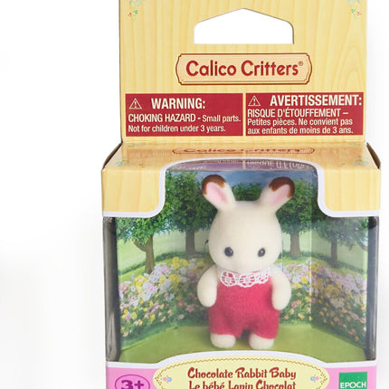 Calico Critters Chocolate Rabbit Baby