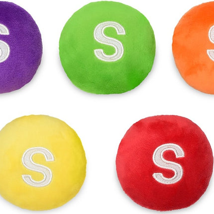 Skittles Packaging Fleece Plush
