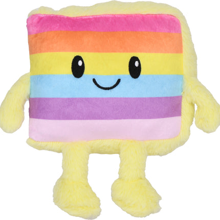 Rainbow Cake Slice Mini Plush