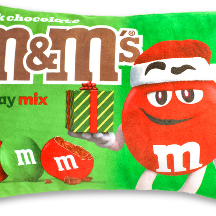 Holiday Red M&M's Packaging Plush
