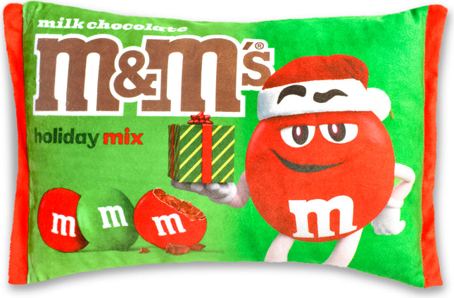Holiday Red M&M's Packaging Plush