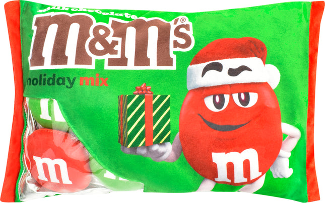 Holiday Red M&M's Packaging Plush