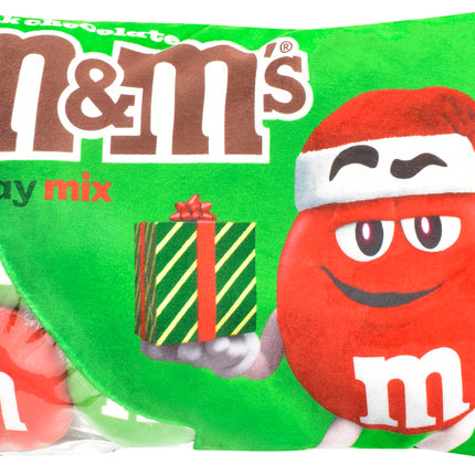 Holiday Red M&M's Packaging Plush
