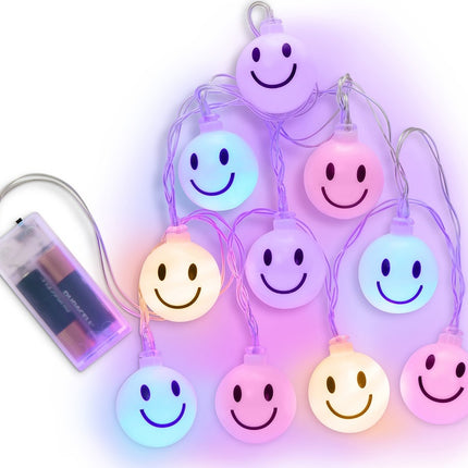 Happy Face String Lights