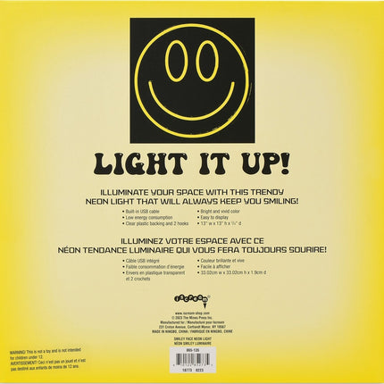 Smiley Face Neon Light