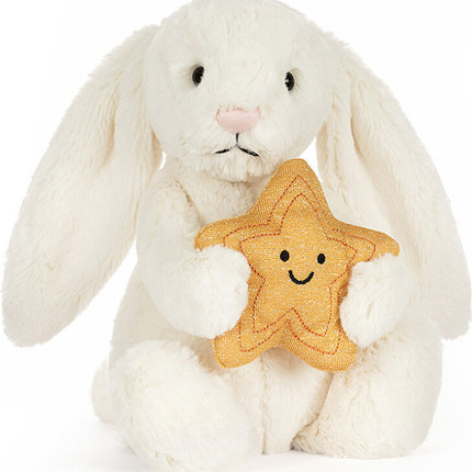 Cream Bunny with Star