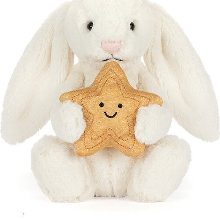 Cream Bunny with Star