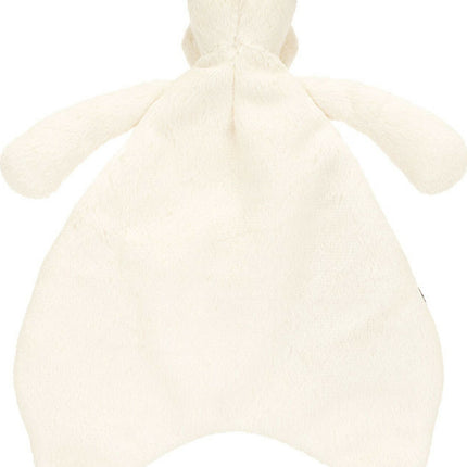 Bashful Black and Cream Puppy Comforter