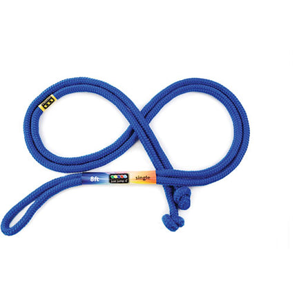 8' Blue Rainbow Jump Rope