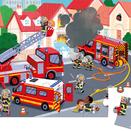 Puzzle - Fireman - 24 Pcs