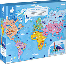 Educational Puzzle- World Curiosities  350 Pcs