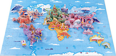 Educational Puzzle- World Curiosities  350 Pcs