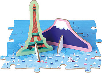 Educational Puzzle- World Curiosities  350 Pcs