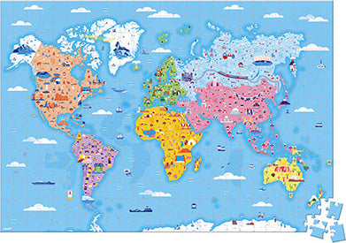 Educational Puzzle- World Curiosities  350 Pcs