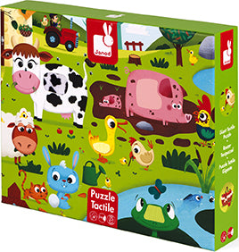 Tactile Puzzle "farm Animals"  20 Pcs