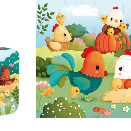 Farm Welcome to the Farm Suitcase Puzzle - 20 Pieces