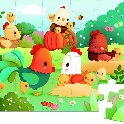 Farm Welcome to the Farm Suitcase Puzzle - 20 Pieces
