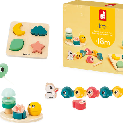 Janod Developmental Activity Box - 18 Months
