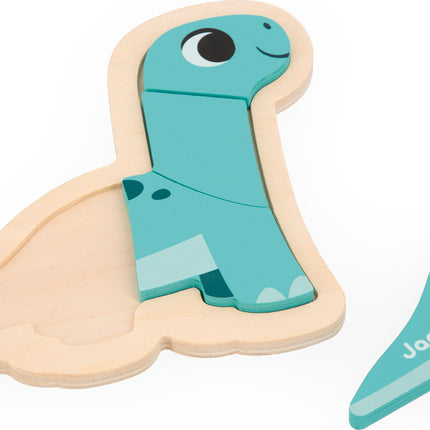 Dino - 4 Progressive Puzzles Dino
