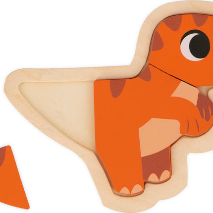 Dino - 4 Progressive Puzzles Dino