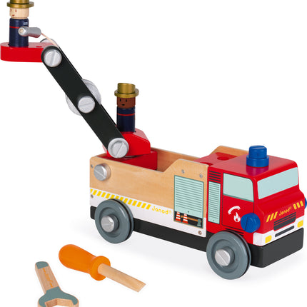 Brico'Kids Diy Fire Truck