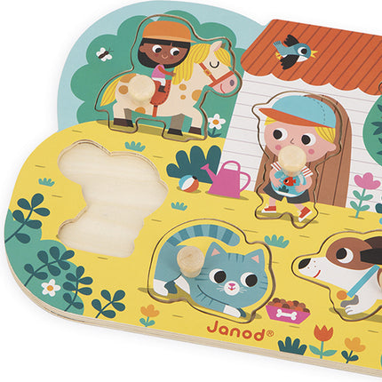 Country - Peg Puzzle