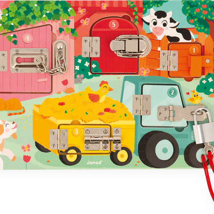 Padlocks Board - The Farm