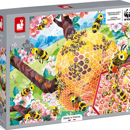 Bee Life Puzzle - 100 Pcs