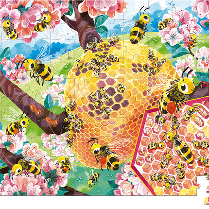 Bee Life Puzzle - 100 Pcs