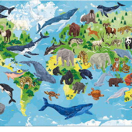 Educational Puzzle: World Wildlife Fund Priorities Species 350 Pcs