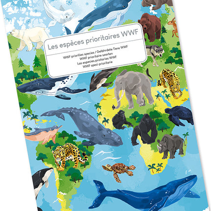 Educational Puzzle: World Wildlife Fund Priorities Species 350 Pcs