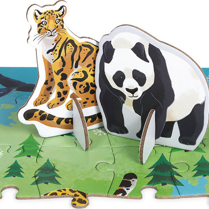 Educational Puzzle: World Wildlife Fund Priorities Species 350 Pcs
