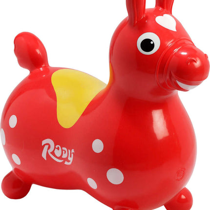 Rody Inflatable Bounce Horse (Red)