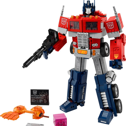 LEGO® Icons Optimus Prime Transformers Set