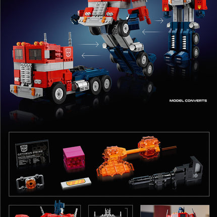 LEGO® Icons Optimus Prime Transformers Set