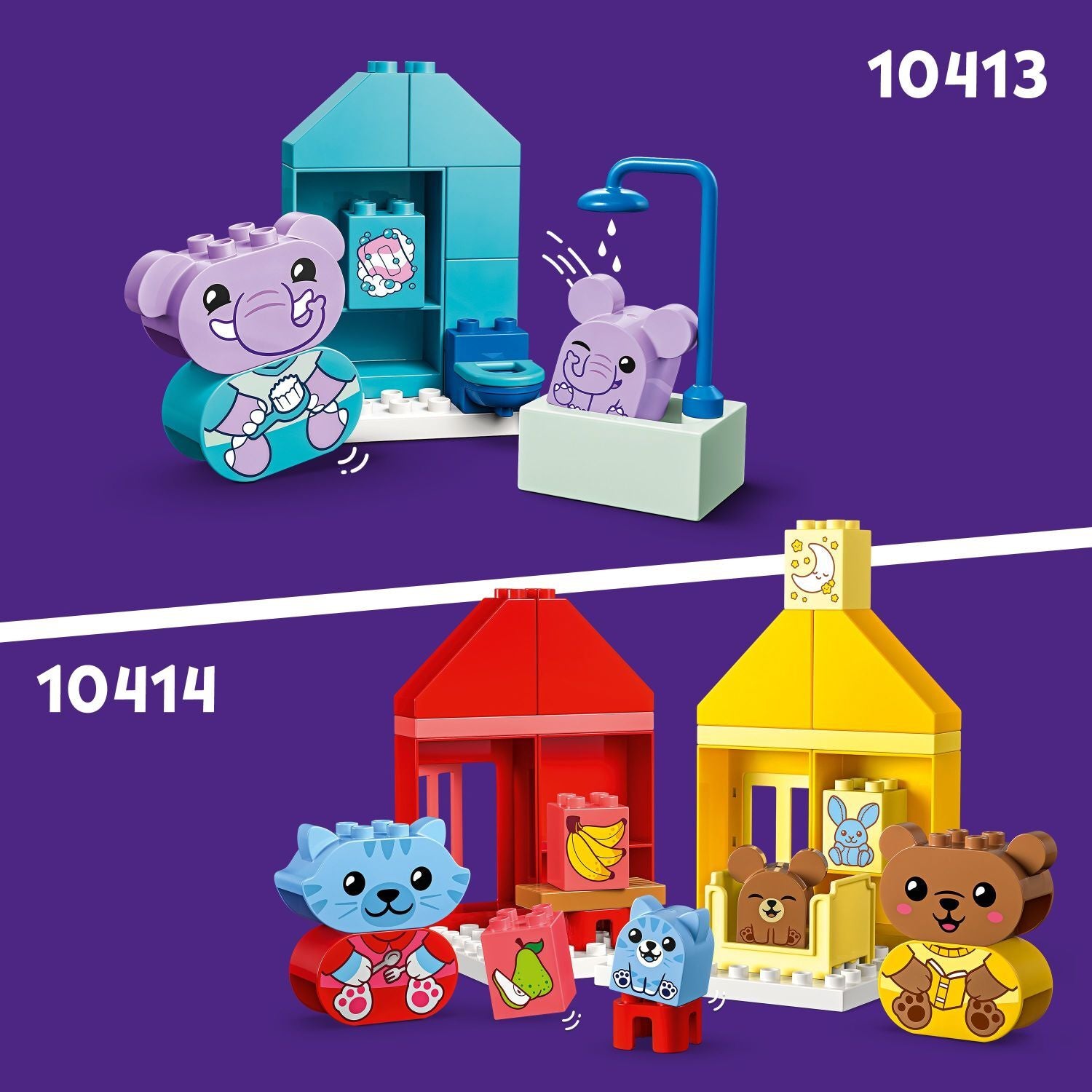 Duplo Routine LEG 10414 Duplo: Daily Routines - Eating & Bedtime – Toy Sense