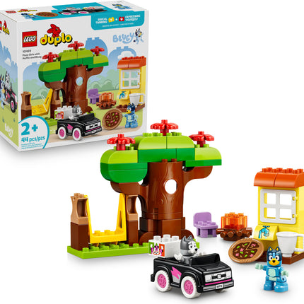 LEGO® DUPLO® Bluey Pizza Girls with Muffin and Bluey