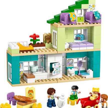 LEGO DUPLO Town: 3 in 1 Modern Family House with Figures