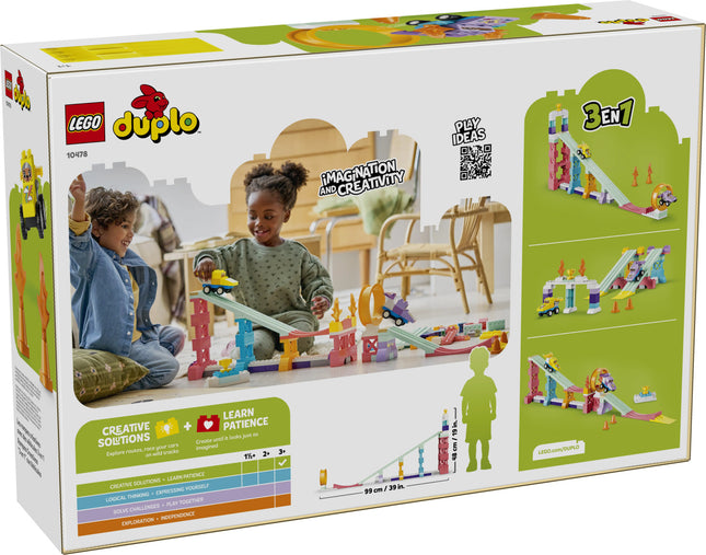 LEGO® DUPLO® Town 3 in 1 Creative Ramps with Vehicles